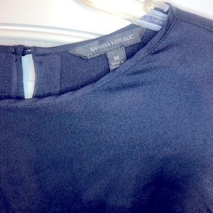 Banana republic navy blue blouse